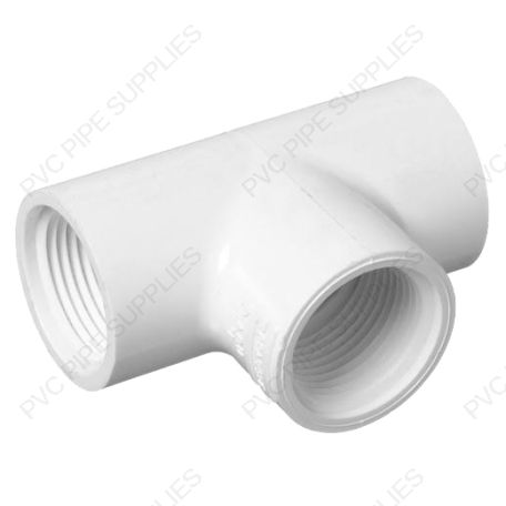 2" PVC Schedule 40 Tee Threaded, 405-020