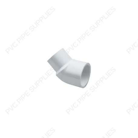 1" PVC Schedule 40 Street 45 Elbow Spigot x Socket, 427-010 1" PVC Schedule 40 Street 45 Elbow Spigot x Socket, 427-010
