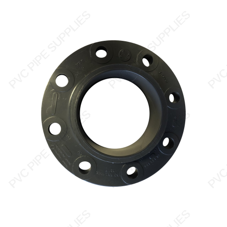 4" Schedule 80 PVC Solid Flange Socket, 851-040