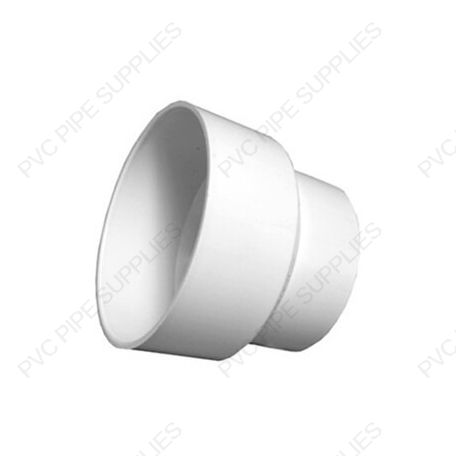 4" x 3" Adapter Coupling DWV Fitting, D117-422 4" x 3" Adapter Coupling DWV Fitting, D117-422