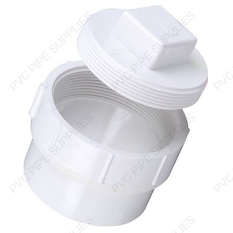 4" Cleanout w/ Plug DWV Fitting, D112-040