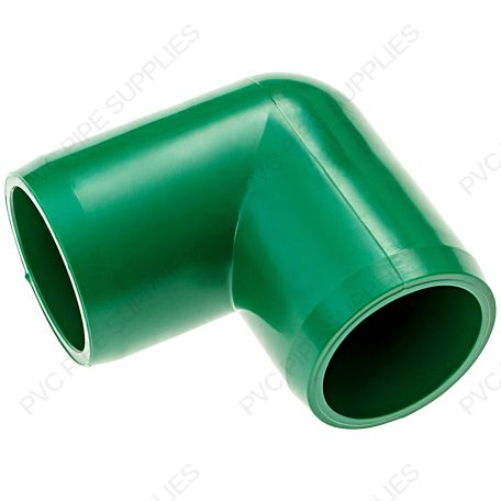 1" Green Elbow Furniture Grade PVC Fitting1 1" Green Elbow Furniture Grade PVC Fitting1