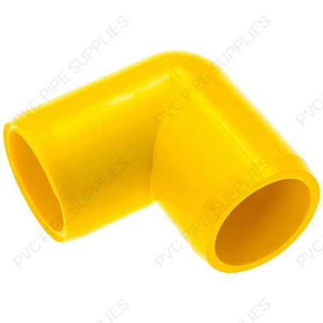 1" Yellow Elbow Furniture Grade PVC Fitting 1" Yellow Elbow Furniture Grade PVC Fitting