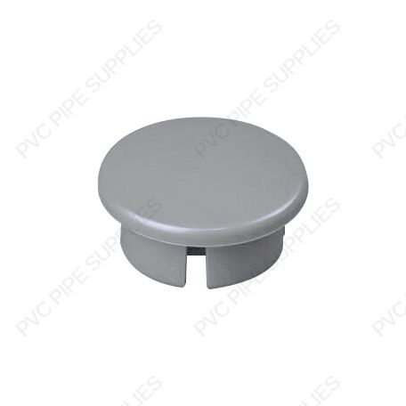 1 1/4" Gray Dome Cap Furniture Grade PVC Fitting 1 1/4" Gray Dome Cap Furniture Grade PVC Fitting