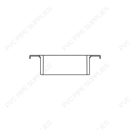 4" Closet Flange Ring H DWV Fitting, D811-040