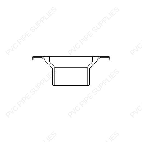 4" Closet Flange Ring Spg DWV Fitting, D812-040 4" Closet Flange Ring Spg DWV Fitting, D812-040