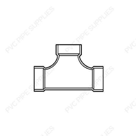 3" 2 Way Cleanout H DWV Fitting, D448-030 3" 2 Way Cleanout H DWV Fitting, D448-030