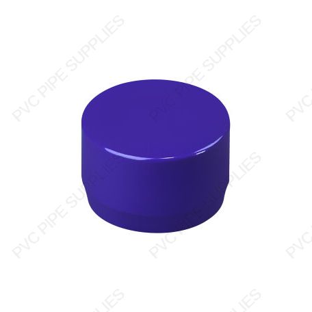 1" Purple End Cap Furniture Grade PVC Fitting 1" Purple End Cap Furniture Grade PVC Fitting