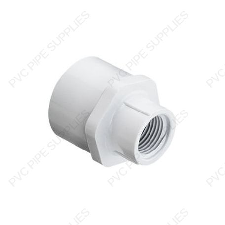 3/4" x 1/2" Schedule 40 PVC Female Adaptor Socket x FPT, 435-101