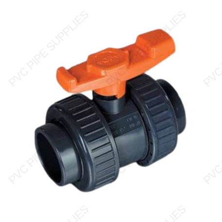 4" Georg Fischer 375 Series True PVC Union Ball Valve with Socket ends 4" Georg Fischer 375 Series True PVC Union Ball Valve with Socket ends