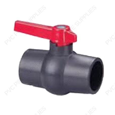 2 1/2" PVC Compact Ball Valve Gray Socket, 1025GS 2 1/2" PVC Compact Ball Valve Gray Socket, 1025GS