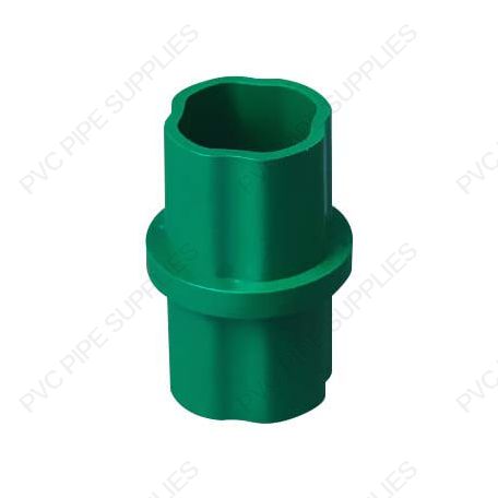 1 1/4" Green Internal Coupling Sch 40 Furniture Grade PVC Fitting 1 1/4" Green Internal Coupling Sch 40 Furniture Grade PVC Fitting