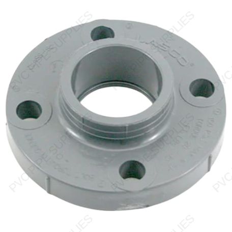 2" Schedule 80 CPVC Solid Flange Socket, 9851-020