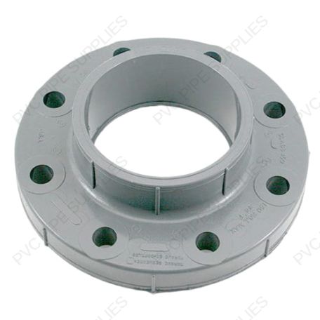 6" Schedule 80 CPVC Solid Flange Socket, 9851-060 6" Schedule 80 CPVC Solid Flange Socket, 9851-060