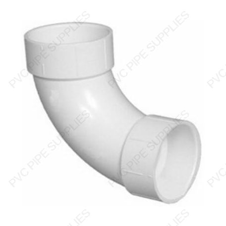 4" DWV 1/4 Long Sweep Hub x Hub Fitting, D304-040 4" DWV 1/4 Long Sweep Hub x Hub Fitting, D304-040