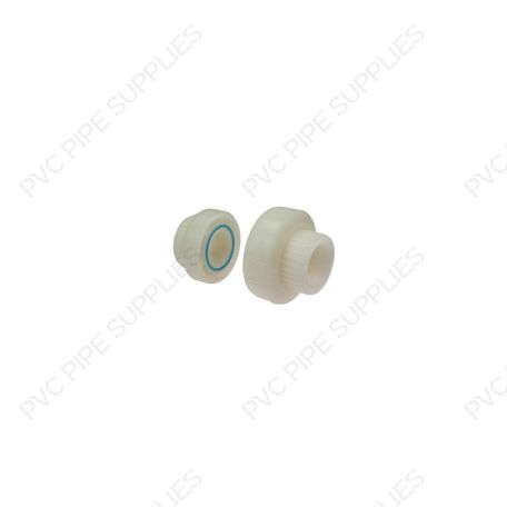 1/2" Natural Kynar PVDF Union, 4898-005