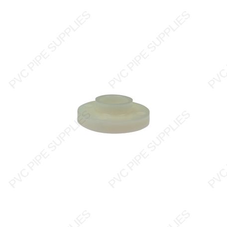 3/4" Natural Kynar PVDF Heavy Duty Flange, 4851-H07