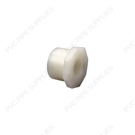 1 1/2" x 1" Natural Kynar PVDF Bushing, 4837-211