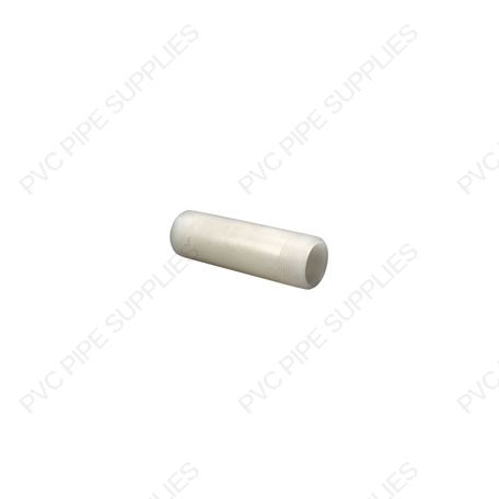 1" x Close Natural Kynar PVDF Nipple, 4861-133 1" x Close Natural Kynar PVDF Nipple, 4861-133