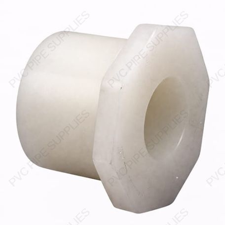 2" x 1" Natural Kynar PVDF Bushing, 4837-249