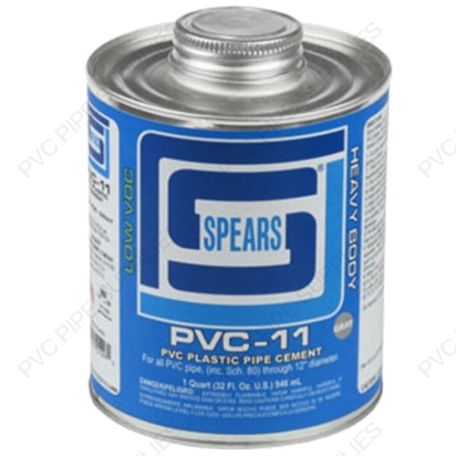 Gallon PVC-11 Heavy Body Gray PVC, PVC11G-040