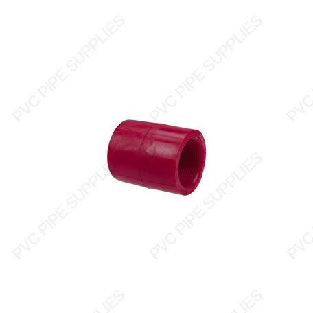3/4" Red Kynar PVDF Female Adapter, 3835-007 3/4" Red Kynar PVDF Female Adapter, 3835-007