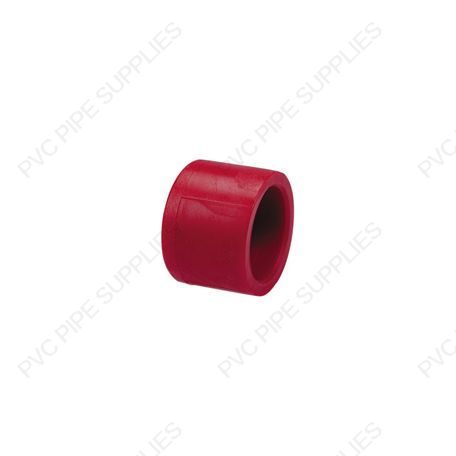 1/2" Red Kynar PVDF Cap, 3847-005 1/2" Red Kynar PVDF Cap, 3847-005