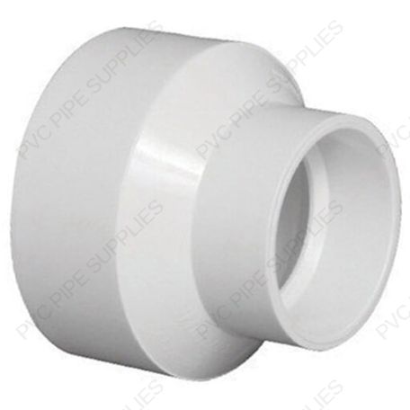 3" x 2" Red Coupling DWV Fitting, D102-338 3" x 2" Red Coupling DWV Fitting, D102-338