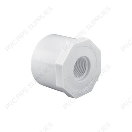 1" x 3/8" PVC Schedule 40 Reducer Bushing Spigot x FPT, 438-129 1" x 3/8" PVC Schedule 40 Reducer Bushing Spigot x FPT, 438-129