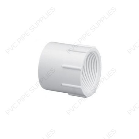 1/2" Schedule 40 PVC Female Adaptor Socket x FPT, 435-005 1/2" Schedule 40 PVC Female Adaptor Socket x FPT, 435-005