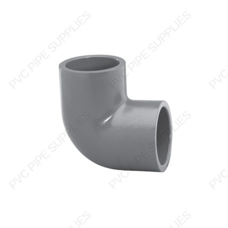 6" Schedule 80 PVC 90 Deg Elbow Socket, 806-060