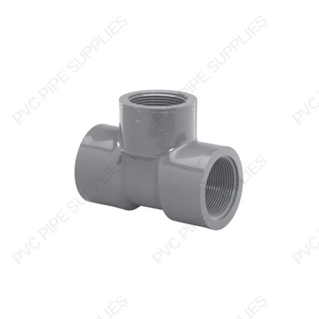 3/8" Schedule 80 PVC Tee Threaded, 805-003 3/8" Schedule 80 PVC Tee Threaded, 805-003