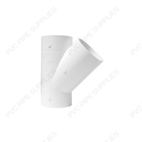 6" PVC Schedule 40 Wye Socket, 475-060