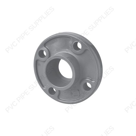 1/2" Schedule 80 PVC Solid Flange Socket, 851-005