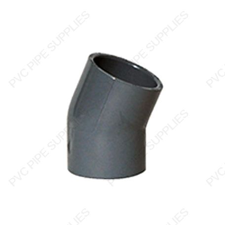 4" Schedule 80 PVC 22 Degree Elbow, 816-040