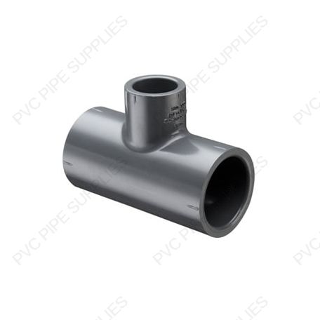 6" x 3" Schedule 80 PVC Reducing Tee Socket, 801-530