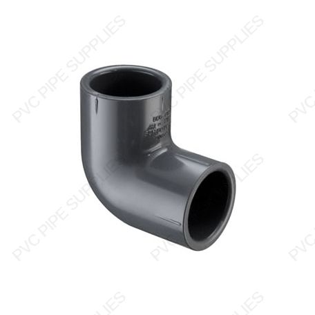 8" Schedule 80 PVC 90 Deg Elbow Socket, 806-080