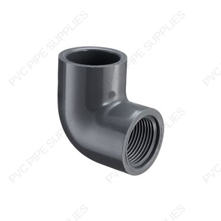 4" Schedule 80 PVC 90 Deg Elbow Socket x FPT, 807-040 4" Schedule 80 PVC 90 Deg Elbow Socket x FPT, 807-040