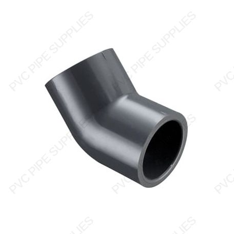 1 1/4" Schedule 80 PVC 45 Deg Elbow Socket, 817-012
