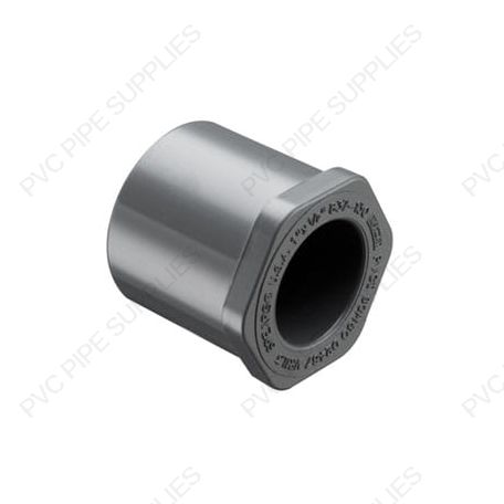 3" x 1" Schedule 80 PVC Reducer Bushing Spigot x Socket, 837-335