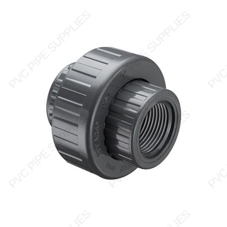 1/2" Schedule 80 PVC Union, FPT x FPT, 898-005