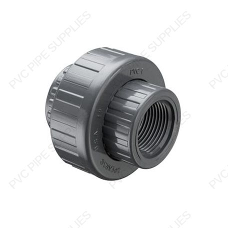 1" Schedule 80 PVC Union, Slip x FPT, 899-010