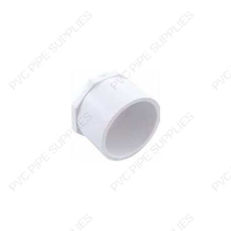Spears 4" Schedule 40 PVC Plug Spigot, 449-040 Spears 4" Schedule 40 PVC Plug Spigot, 449-040