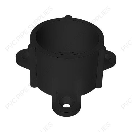 1 1/4" Black Table Cap Furniture Grade PVC Fitting 1 1/4" Black Table Cap Furniture Grade PVC Fitting
