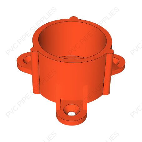 1 1/4" Orange Table Cap Furniture Grade PVC Fitting 1 1/4" Orange Table Cap Furniture Grade PVC Fitting