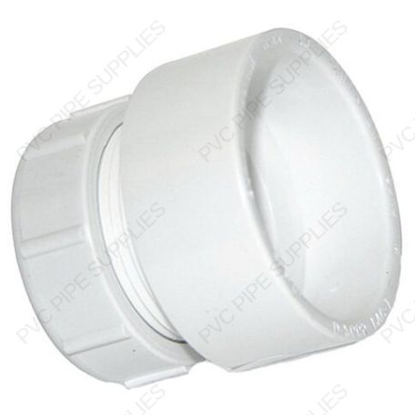 2" Trap Adapter w/ Nut DWV Fitting, D104-020 2" Trap Adapter w/ Nut DWV Fitting, D104-020