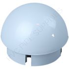 1 1/4" Gray Ball Cap Furniture Grade PVC Fitting