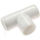 1/2" White Tee Furniture Grade PVC Fitting