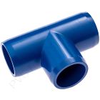 1" Blue Tee Furniture Grade PVC Fitting