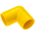1" Yellow Elbow Furniture Grade PVC Fitting
